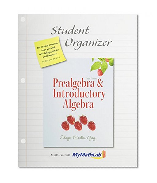Student Organizer  for Prealgebra & Introductory Algebra