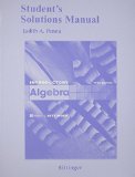 Student Solutions Manual for Introductory Algebra