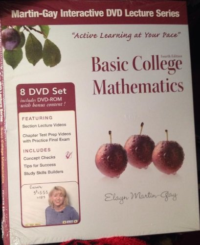 Interactive DVD Lecture Series for Basic College Mathematics