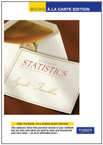 Statistical Methods for the Social Sciences, Books a la Carte Edition (4th Edition)