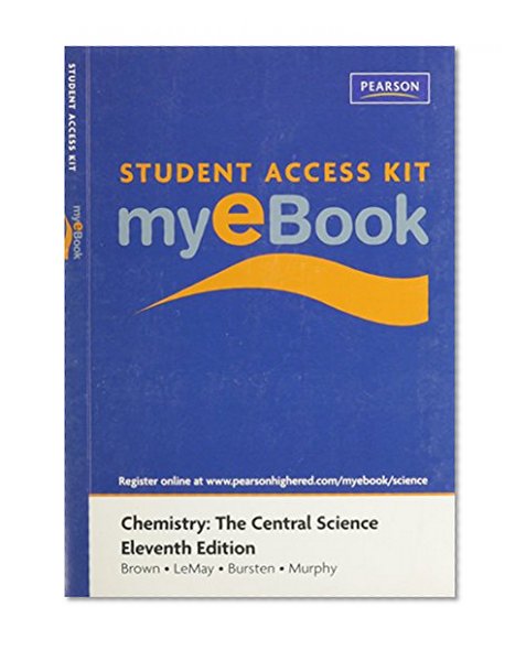 Pearson eText Student Access Kit for Chemistry: The Central Science (11th Edition)