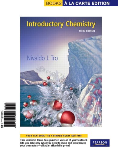 Introductory Chemistry, Books a la Carte Edition (3rd Edition)