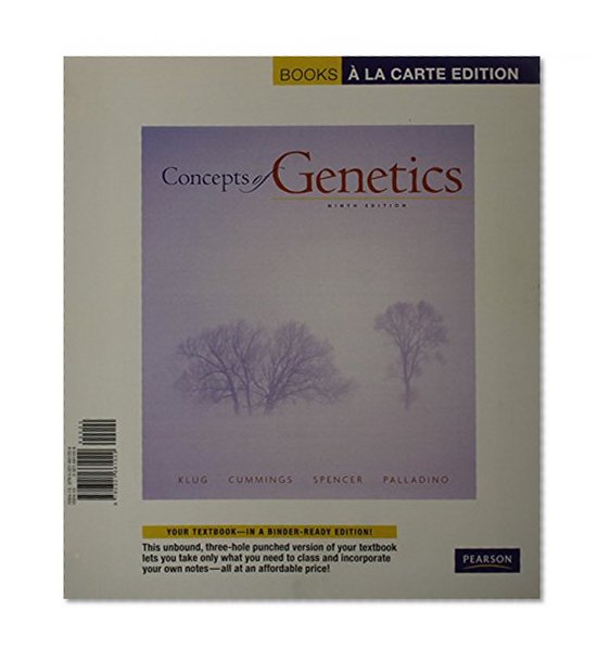 Books a la Carte Plus for Concepts of Genetics (9th Edition)