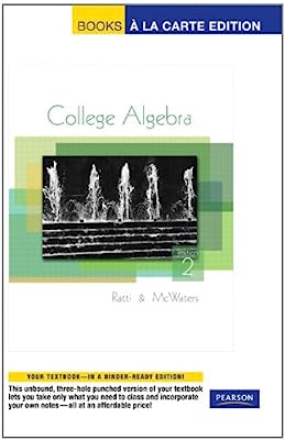 College Algebra, Books a la Carte Edition (2nd Edition)
