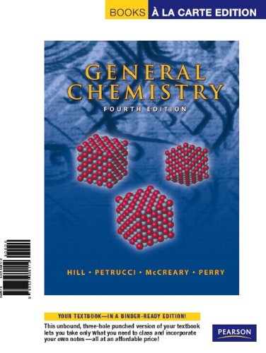 Books a la Carte for General Chemistry (4th Edition)