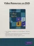 Videos on DVD-ROM with Optional Subtitles for A Graphical Approach to College Algebra