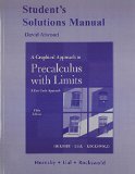 Student Solutions Manual for A Graphical Approach to Precalculus with Limits: A Unit Circle Approach, A
