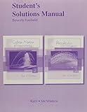Student Solutions Manual for College Algebra and Trigonometry/Precalculus: A Right Triangle Approach