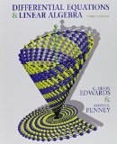Differential Equations and Linear Algebra and Student Solutions Manual (3rd Edition)