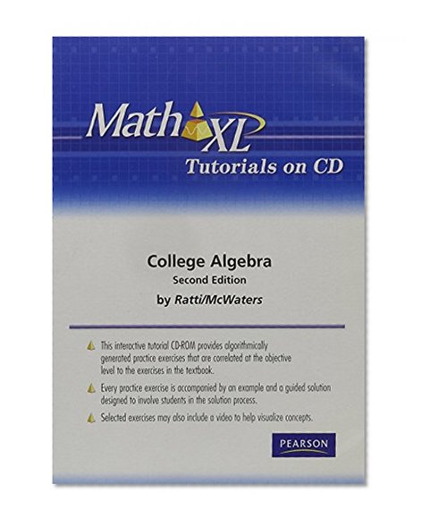 MathXL Tutorials on CD for College Algebra