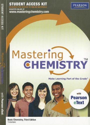 MasteringChemistry with Pearson eText Student Access Code Card for Basic Chemistry (3rd Edition) (MasteringChemistry (Access Codes))