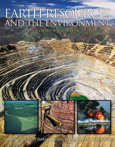 Book Cover Earth Resources and the Environment