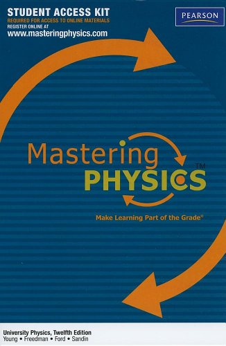 MasteringPhysics Student Access Kit for University Physics (Mastering Physics (Access Codes))