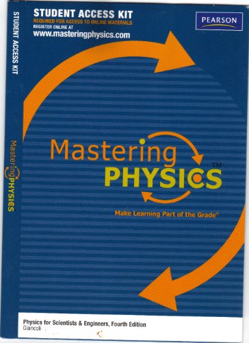 MasteringPhysics Student Access Kit for Physics for Scientists & Engineers