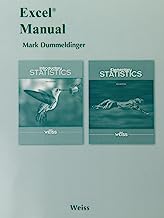 Excel Manual for Introductory Statistics and Elementary Statistics