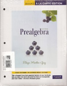 Prealgebra, A La Carte with MML/MSL Student Access Kit (adhoc for valuepacks) (6th Edition)