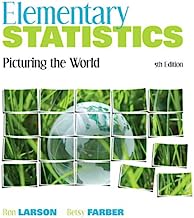 Book Cover Elementary Statistics: Picturing the World (5th Edition)