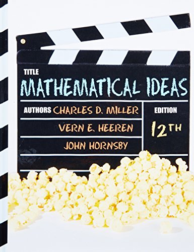 Book Cover Mathematical Ideas (12th Edition)