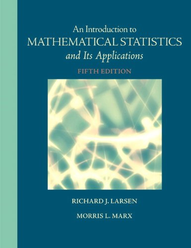 Book Cover Introduction to Mathematical Statistics and Its Applications (5th Edition)