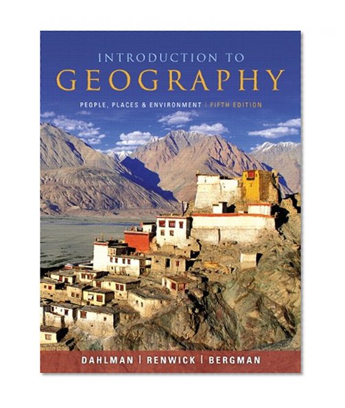 Book Cover Introduction to Geography: People, Places, and Environment (5th Edition)