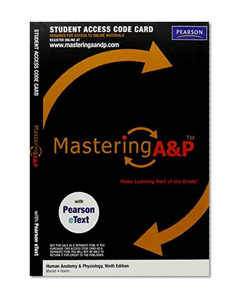MasteringA&P with Pearson EText - Valuepack Access Card - for Human Anatomy & Physiology (ME Component)