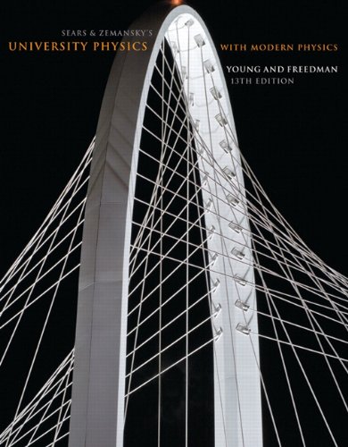 Book Cover Sears and Zemansky's University Physics with Modern Physics, 13th Edition