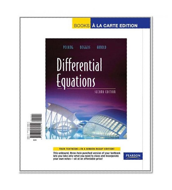 Differential Equations, Books a la Carte Edition (2nd Edition)