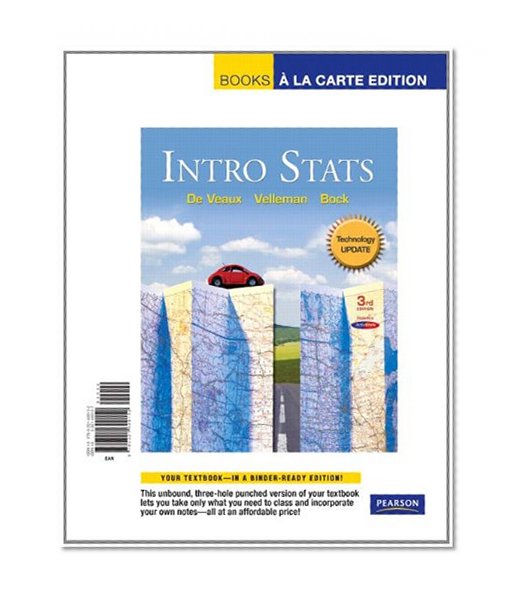 Intro Stats Technology Update,  Books a la Carte Edition (3rd Edition)