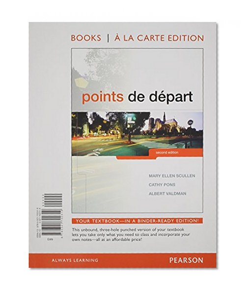 Points de dÃ©part, Books a la Carte Edition (2nd Edition)