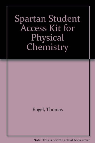 Spartan Student Access Kit for Physical Chemistry