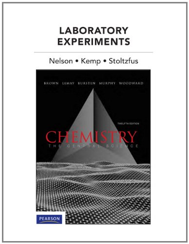 Laboratory Experiments for Chemistry: The Central Science