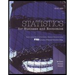 Statistics for Business and Economics, Books a la Carte Edition with MyStatLab (11th Edition)