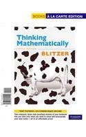 Thinking Mathematically, A La Carte with MML/MSL Student Access Kit (adhoc for valuepacks) (5th Edition)