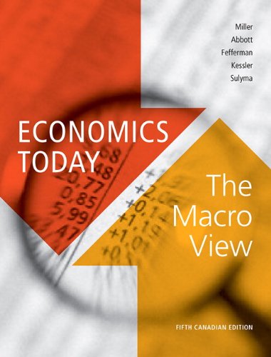 Book Cover Economics Today: The Macro View, Fifth Canadian Edition (5th Edition)