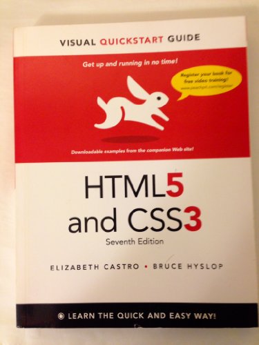 HTML5 & CSS3 Visual QuickStart Guide (7th Edition)