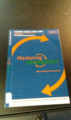 MasteringGeography -- Standalone Access Card -- for Diversity Amid Globalization: World Regions, Environment, Development