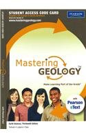 MasteringGeology with Pearson eText -- Standalone Access Card -- for Earth Science (13th Edition)