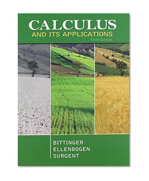 Calculus and Its Applications, MyMathLab, and Student Solutions Manual (10th Edition)