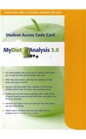 Book Cover MyDietAnalysis Student Access Code Card