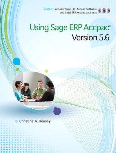 Using Sage ERP Accpac Version 5.6