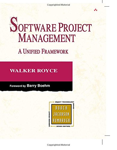 Software Project Management: A Unified Framework (paperback) (The Addison-Wesley Object Technology)