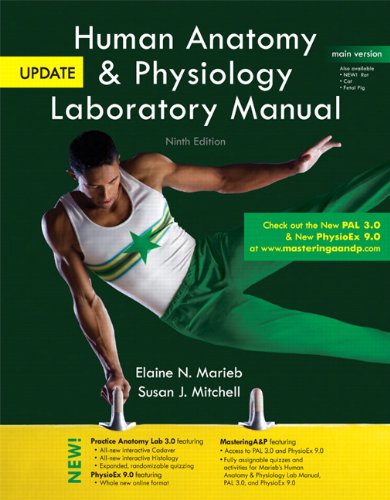 Human Anatomy & Physiology Laboratory Manual, Main Version, Update Plus MasteringA&P with eText -- Access Card Package (9th Edition)