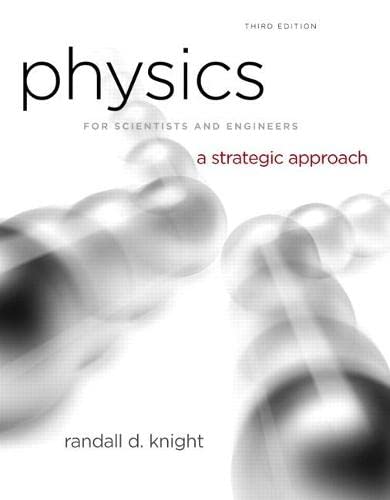Book Cover Physics for Scientists and Engineers: A Strategic Approach with Modern Physics (3rd Edition)