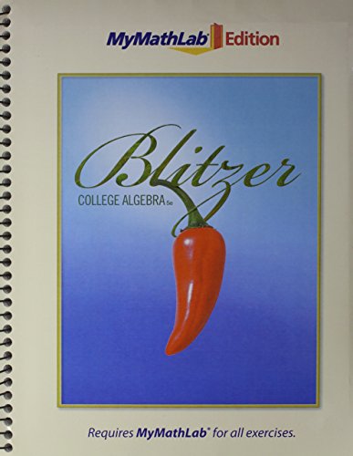 Collge Algebra, The MyMathLab/MyStatLab Edition, package (5th Edition)