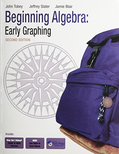Beginning Algebra: Early Graphing Plus MyMathLab/MyStatLab Student Access Code Card (2nd Edition)