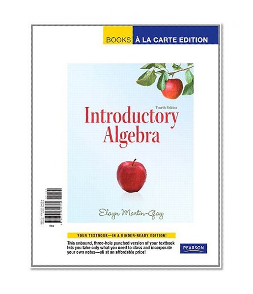 Introductory Algebra, Books a la Carte Edition (4th Edition)
