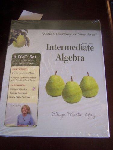 Interactive DVD Lecture Series for Intermediate Algebra