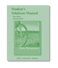 Student Solutions Manual for Finite Mathematics