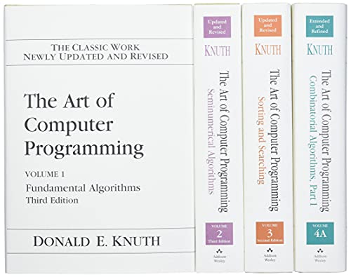Book Cover The Art of Computer Programming, Volumes 1-4A Boxed Set