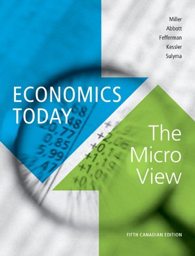Economics Today: The Micro View, Fifth Canadian Edition with MyEconLab (5th Edition)